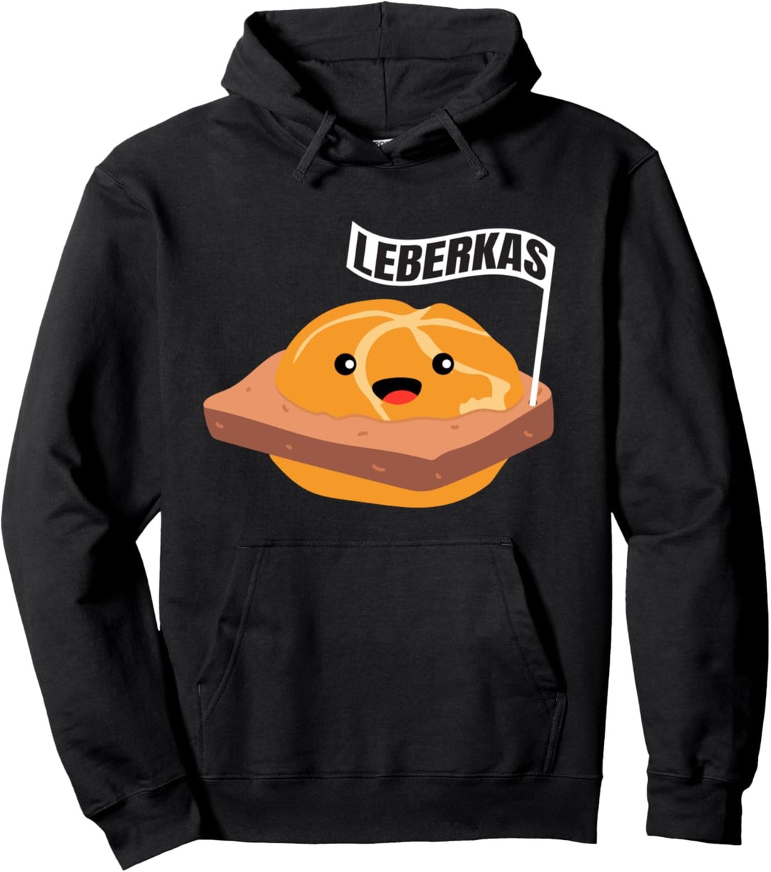 Leberkas Semmel Essen Snack Geschenk Hoodie Pullover Hoodie