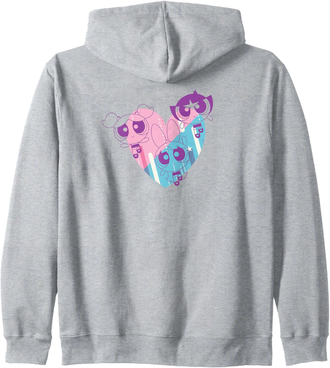 The Powerpuff Girls Powerpuff Heart Kapuzenjacke