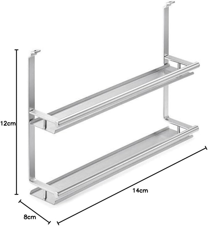Kesseböhmer Gewürzbord 380 x 271 x 80 mm, 1 Stück, Edelstahl Effekt,80960019, Gewürzbord