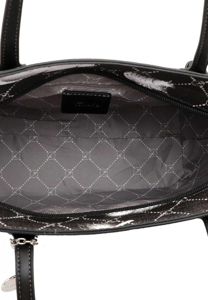 Tamaris Damen Handtasche 30107 Grösse: EU, Black-feather 193