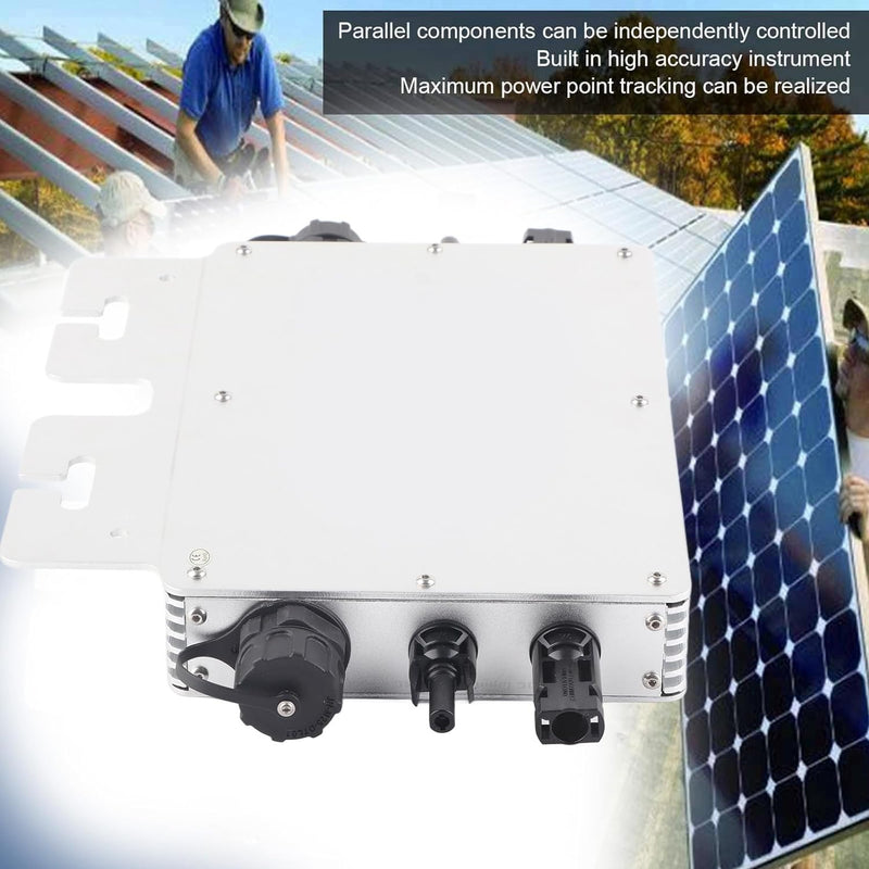 800W Micro Inverter Solar Grid Tie Inverter WIFI Control Micro Wechselrichter Solar Inverter Control