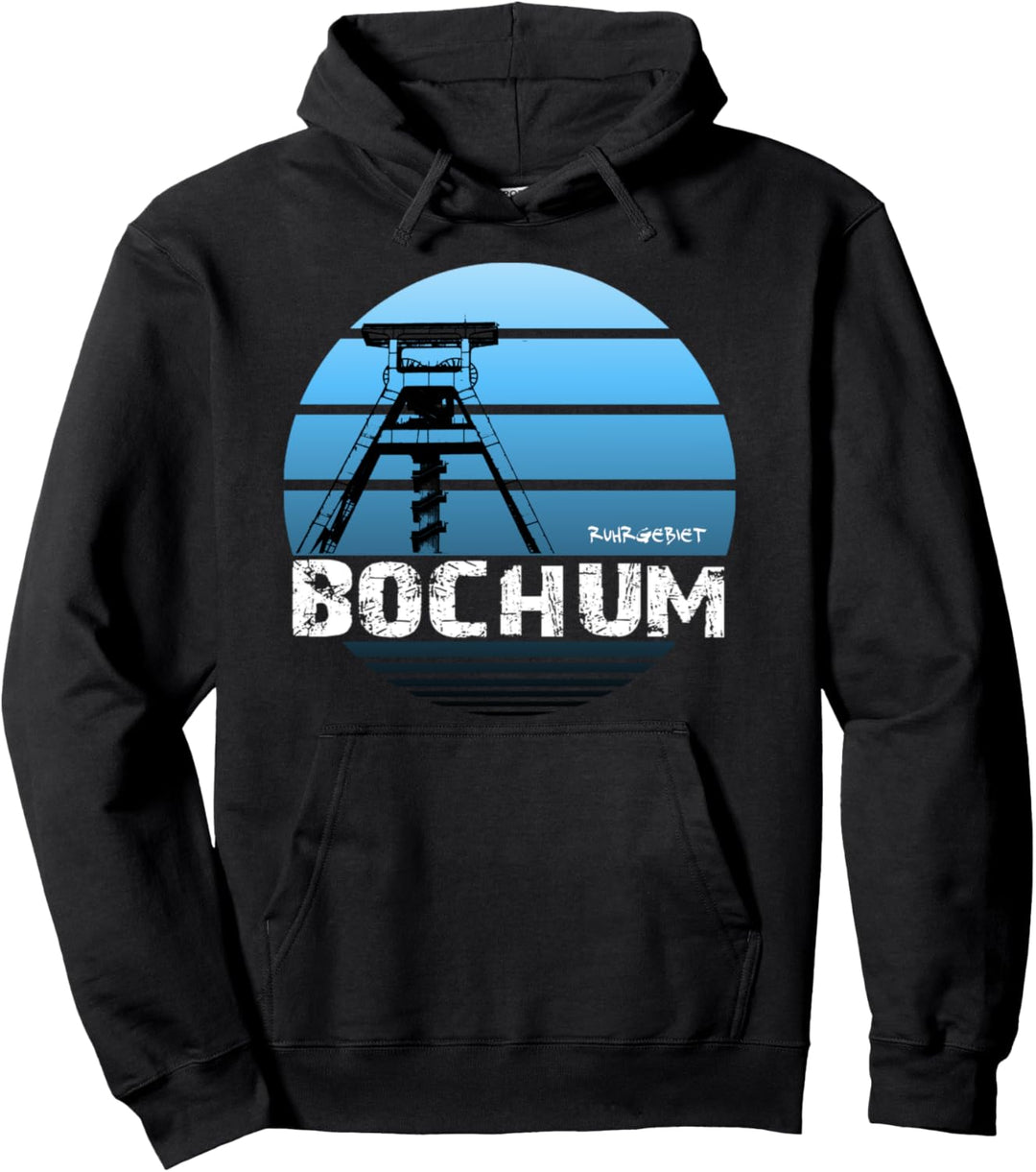 Zeche, Förderturm Bochum Ruhrgebiet Bochum ich komm aus dir Pullover Hoodie