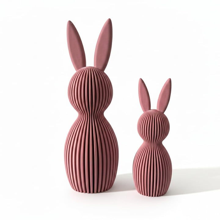 Generisch Scandi Osterhase 3D Deko – Minimalistische Osterdekoration im skandinavischen Design – Ger