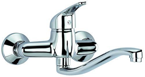 Wall Mounted Single Lever Mixer Tap Chrome M-5 Series