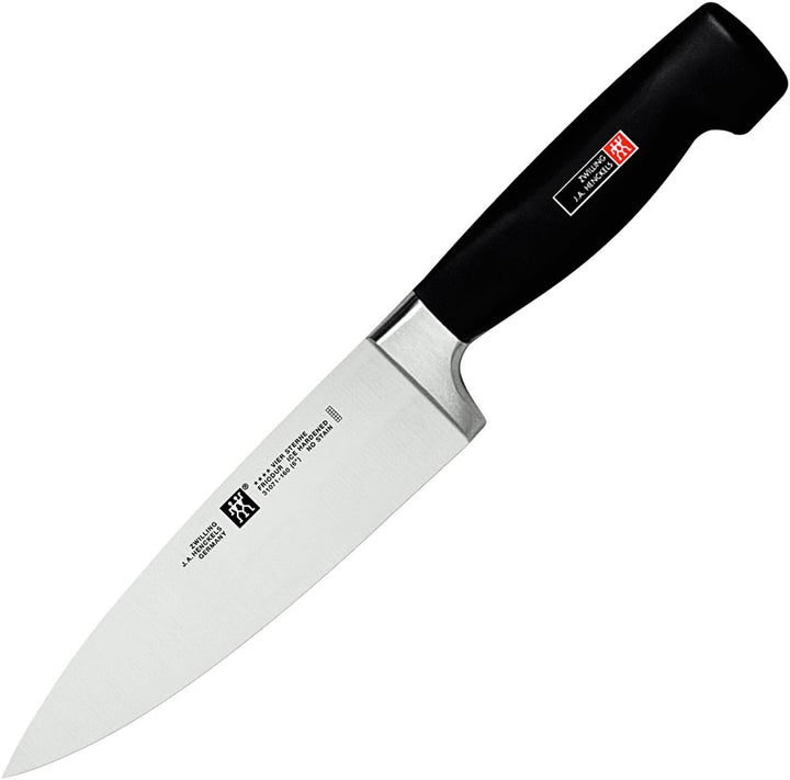 Zwilling 31071-161-0 Vier Sterne Kochmesser, Rostfreier Spezialstahl, Sonderschmelze, Kunststoff, 16