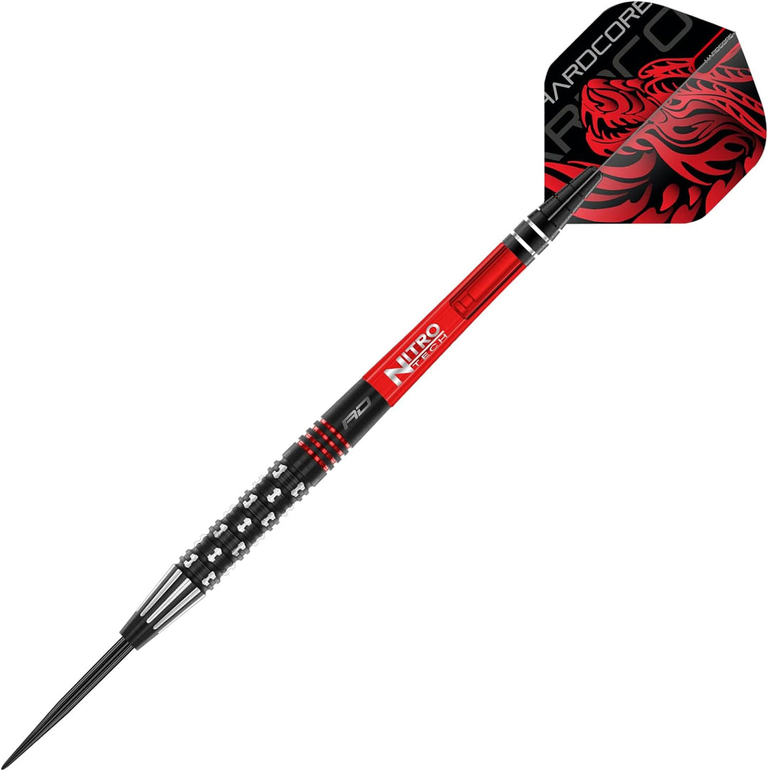 RED DRAGON Jonny Clayton PL Special Edition Tungsten Steel Dartpfeile Set mit Flights und Schäfte 24