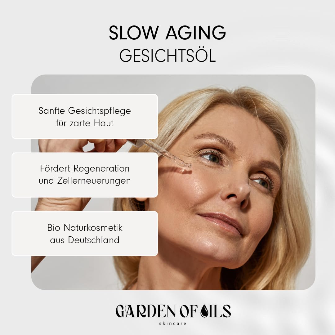 Granatapfel Gesichtsöl BIO (2x30ml Geschenkset) - Garden of Oils® - Vitalisierend &amp; straffend - Gran