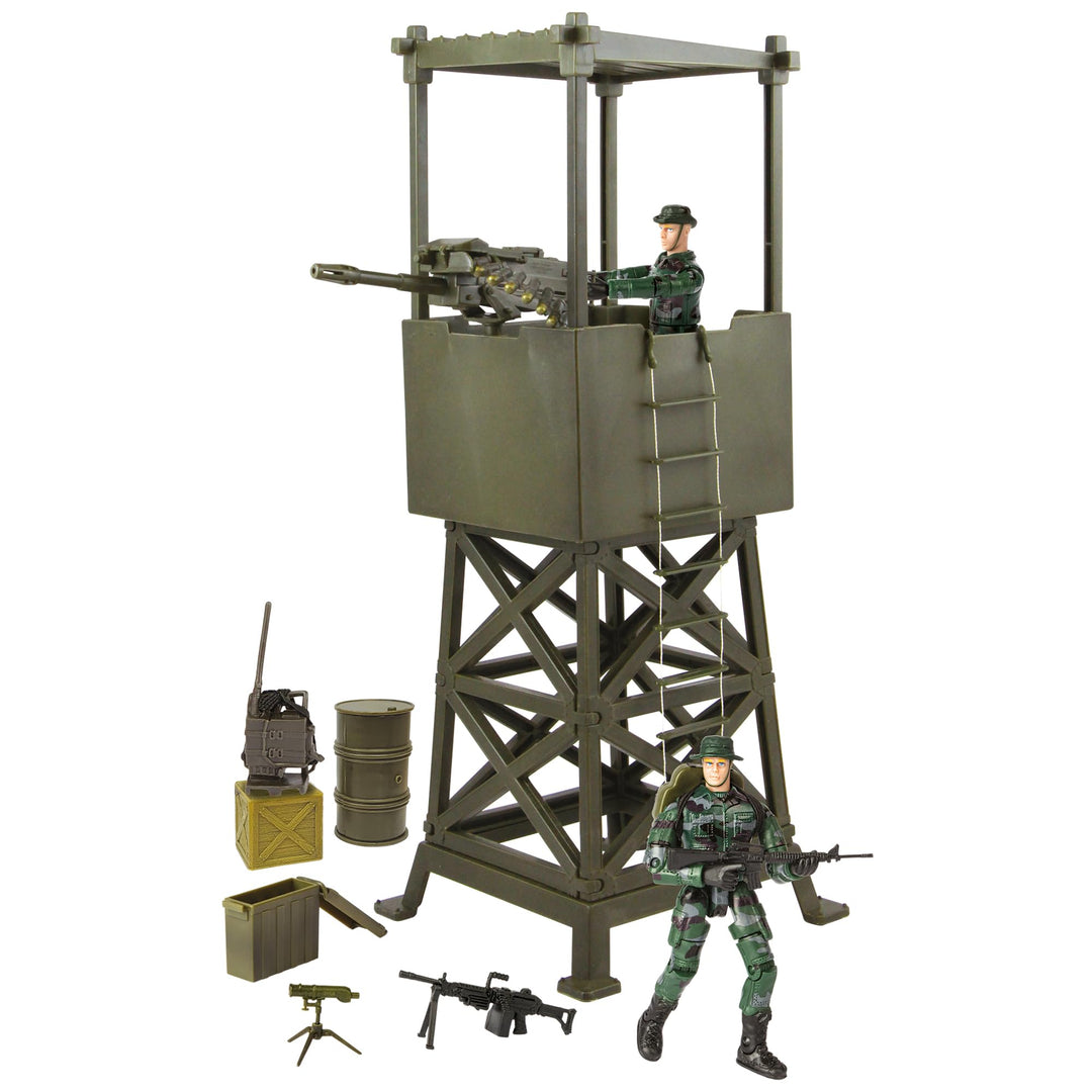 World Peacekeepers Aussichtsturm und Figuren