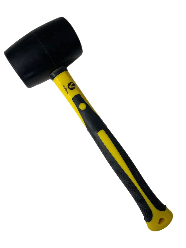 Gummihammer Hammer Ausbeulhammer 1200g Schonhammer Fiberglasstiel