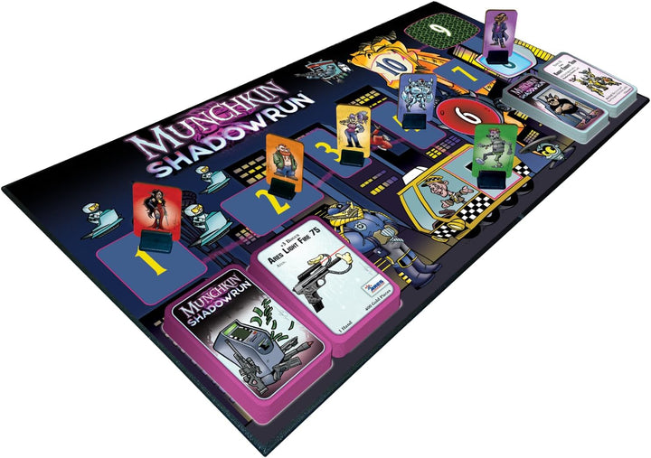 Steve Jackson Games | Munchkin Shadowrun | Card Game | English