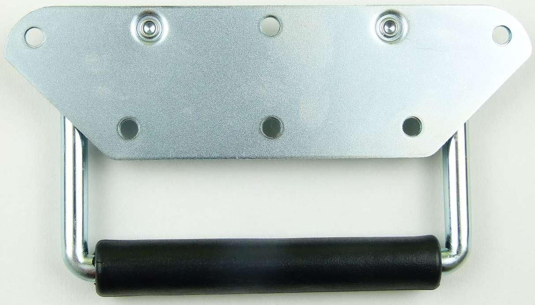 Adam Hall Hardware 34482 M12 AH - 12er Set Klappgriff/Kistengriff gefedert silber 6-Loch