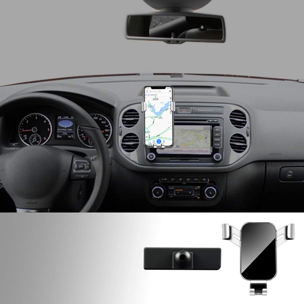 KUNGKIC Auto Telefonhalterung für 2012-2016 Volkswagen VW Tiguan Handyhalterung Einstellbare Lüftung