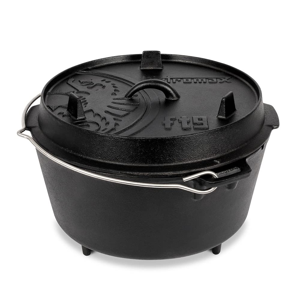 Petromax Feuertopf (Dutch Oven) (ft9, mit Standfüssen) mit Standfüssen