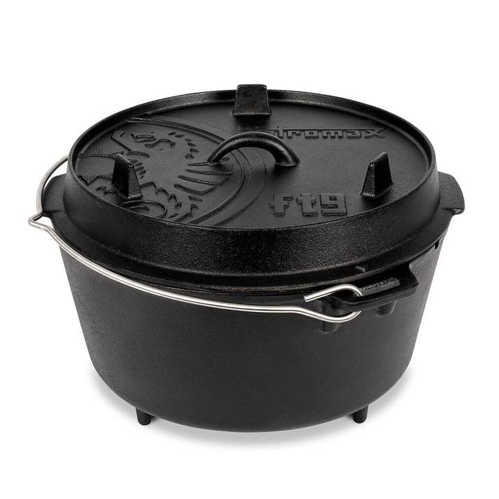 Petromax Feuertopf (Dutch Oven) (ft9, mit Standfüssen) mit Standfüssen