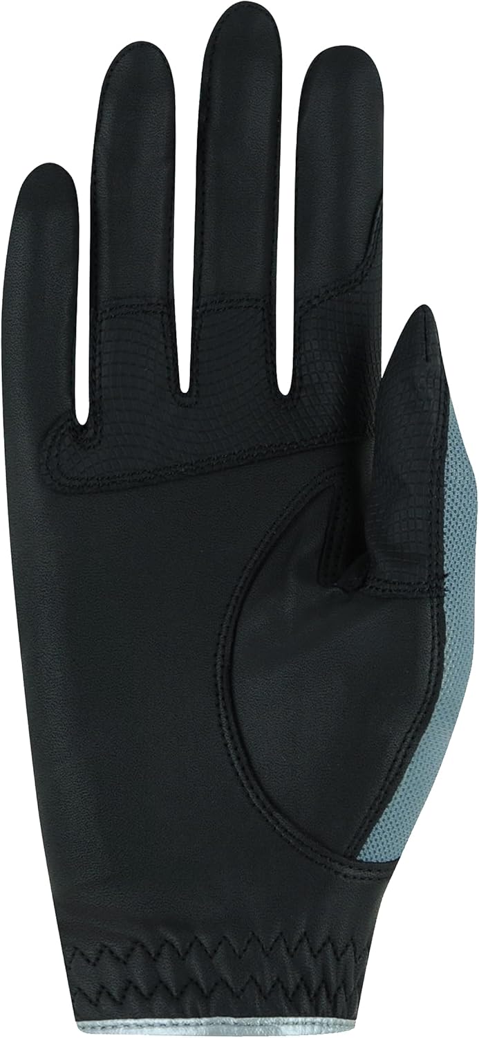 Roeckl Sports Reithandschuh Madrid, Turnier Sommer Handschuh, 7 Farben, Grösse 6-10.5 6.5 Grau/Orang