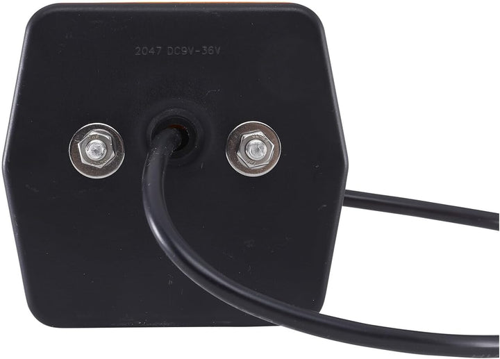 HELLA - Heckleuchte - Valuefit - LED - 24/12V - Anbau/geschraubt - Lichtscheibenfarbe: rot/gelb - St