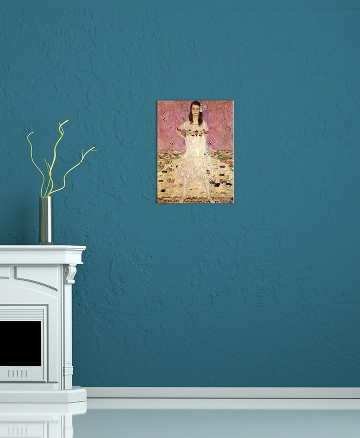 Bilderdepot24 Bild auf Leinwand | Gustav Klimt - Portrait der Eugenia Primavesi in 60x80 cm als Wand