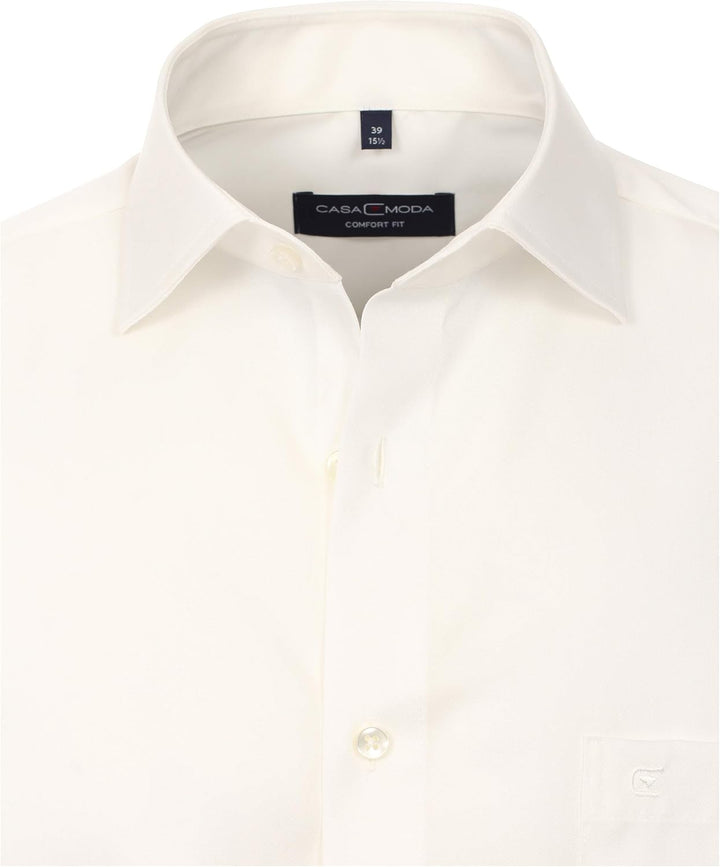 CASAMODA Businesshemd Uni Comfort Fit 38 Champagner, 38 Champagner