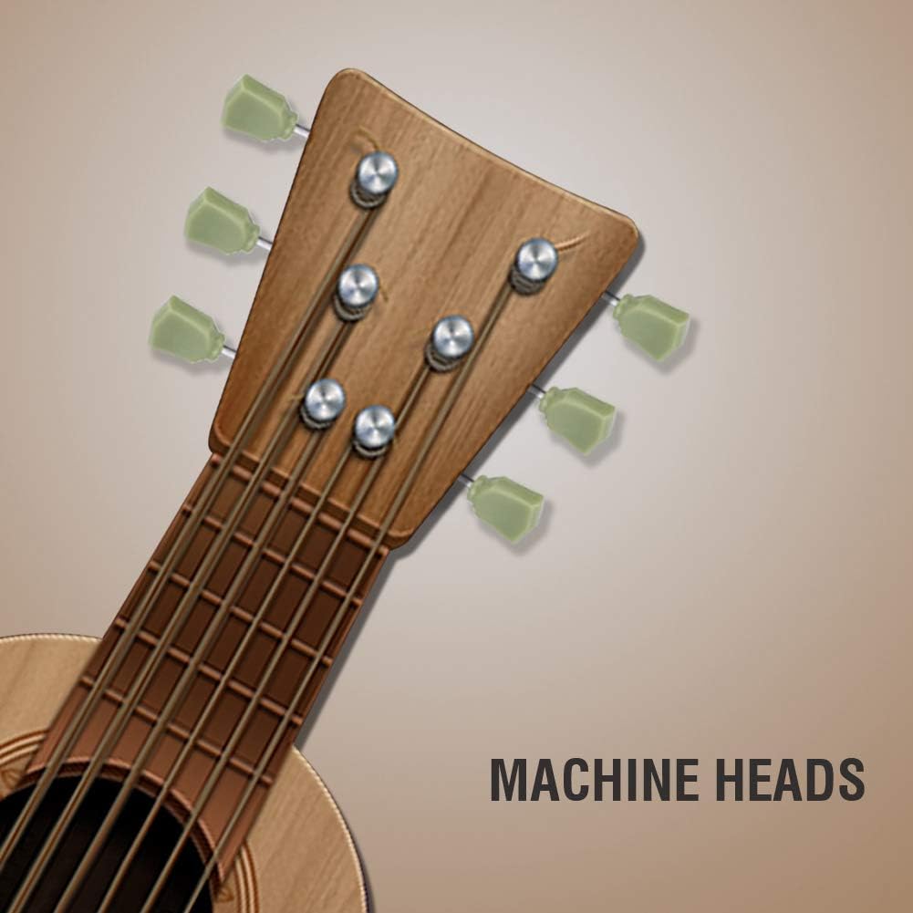 VGEBY1 Stimmwirbel, 3R 3L Gitarrensaite Stimmwirbel Gitarren Mechaniken Knöpfe für Akustik- oder E-G