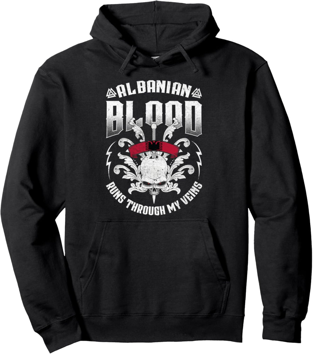 Albanien Design Albaner Männer & Frauen Pullover Hoodie