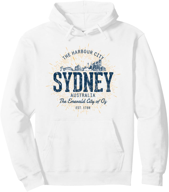 Sydney Australien Retro Stil Vintage Sydney Pullover Hoodie
