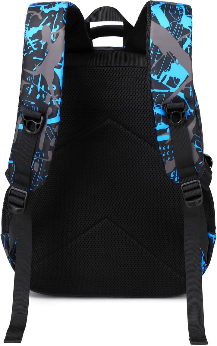 Schulrucksack Jungen Teenager Rucksäcke Kinder Schulranzen Grundschule Mittel Buchtasche Grosse Wass
