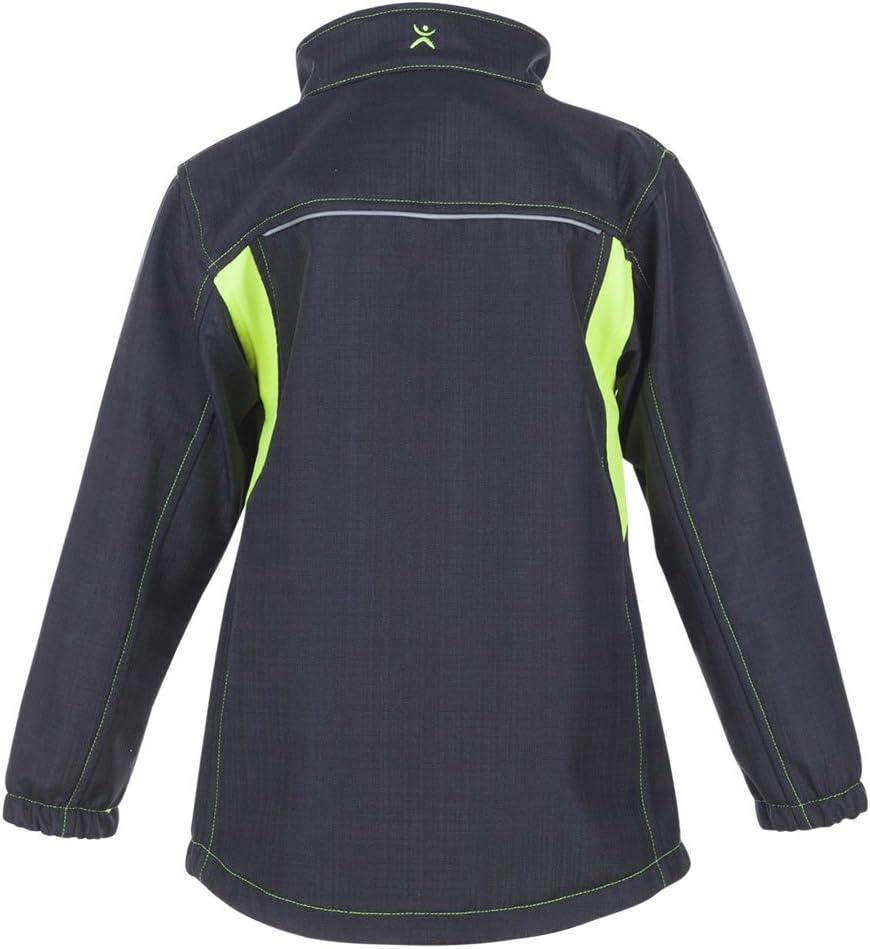Grösse 134/140 Kinder Planam Junior Softshelljacke anthrazit gelb Modell 6130 Anthrazit/Gelb 140, An