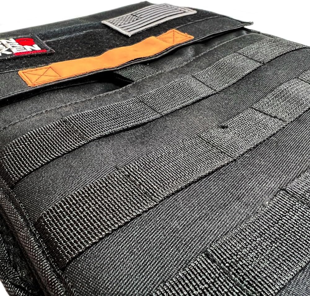 Unbrokenshop.com Verstellbare Gewichtsweste, WOD Cross Fitness, Hantelscheiben Träger für Kraft- und