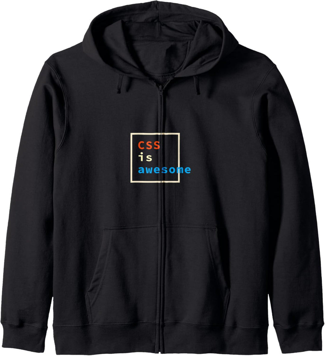 Programmer CSS Is Awesome Developer Geek Coder Computer Kapuzenjacke