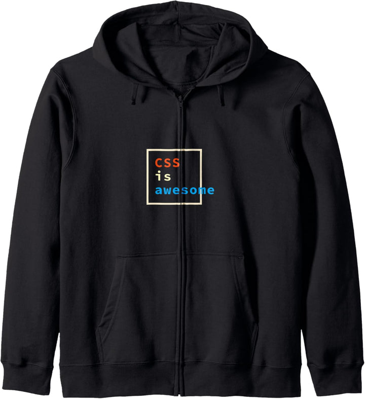 Programmer CSS Is Awesome Developer Geek Coder Computer Kapuzenjacke