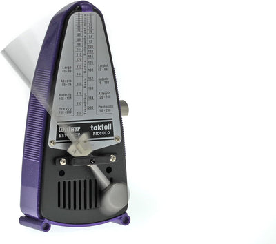 Wittner Metronom 830 471 Kunststoffgehäuse ohne Glocke Taktell Piccolo magic violet magic violet Sin