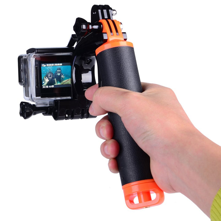Suptig wasserdichter Kamerastab mit Auslöser für GoPro Hero 8, Hero 7, Hero 6, Hero5, Hero4, Hero3,