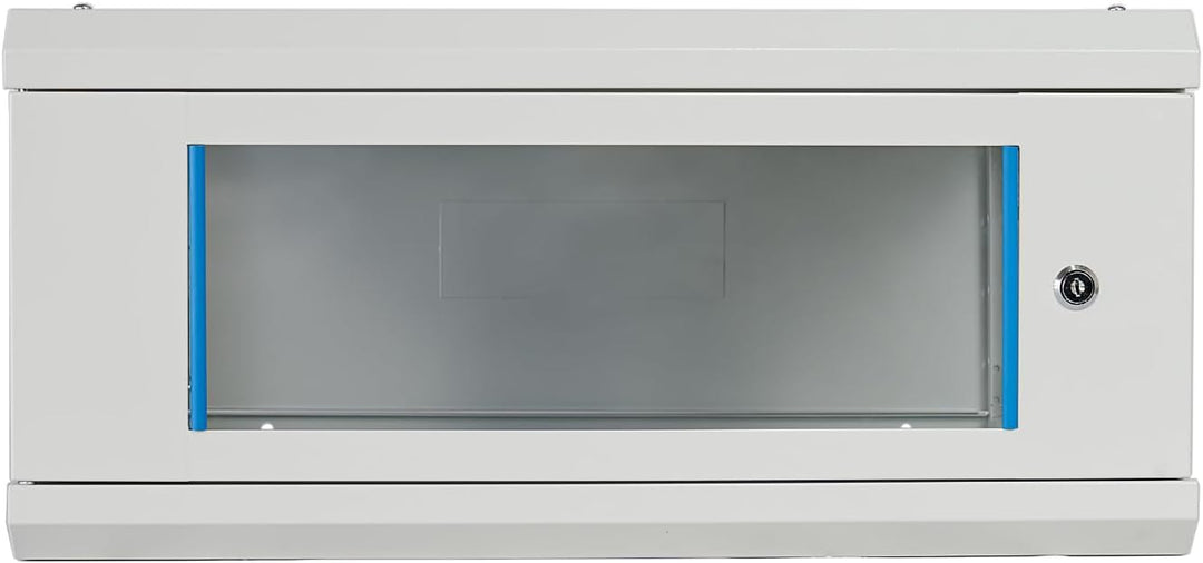 Koscom Connect Netzwerkschrank 4 HE I Serverschrank 19 Zoll I Wandmontage 600 x 450 x 280 mm I voll