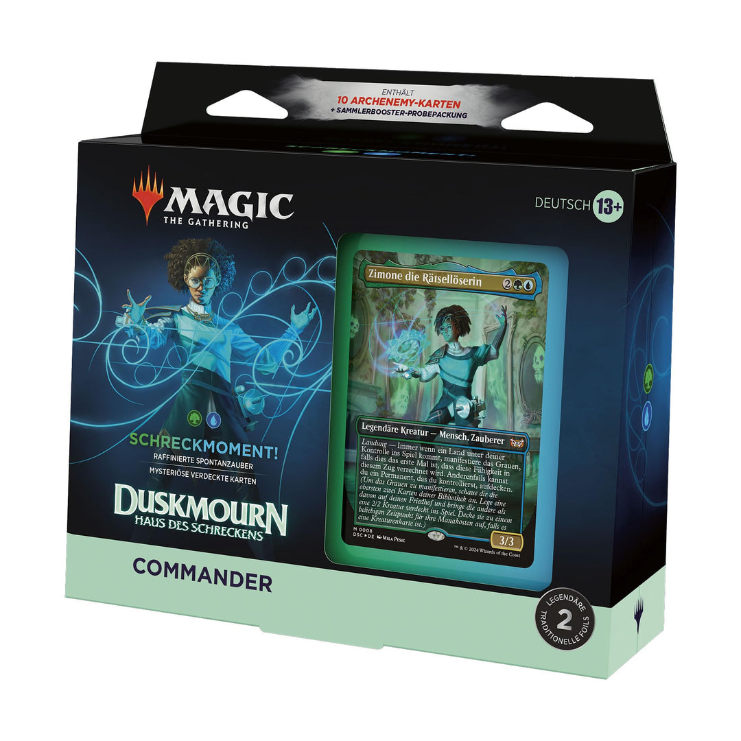 Magic: The Gathering Duskmourn: Haus des Schreckens Commander-Deck – Schreckmoment! (Deutsche Versio