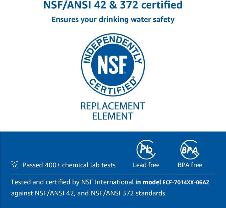 Waterdrop TÜV SÜD, NSF-zertifizierte Filterkartusche, Ersatz für Brita® Classic OB03, Mavea 107007,