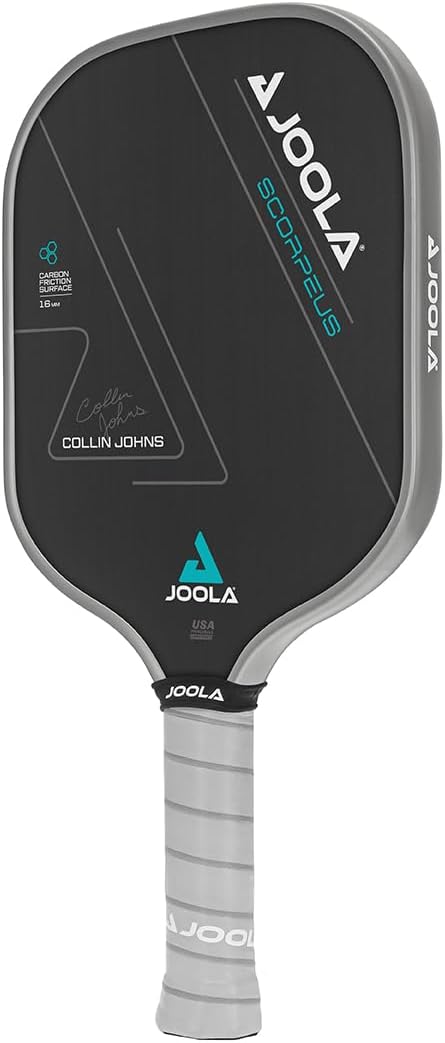JOOLA Pickleball Schläger Scorpeus Hochwertiger Profi Paddel aus Carbon-USAPA Zertifiziert 40 x 20 c
