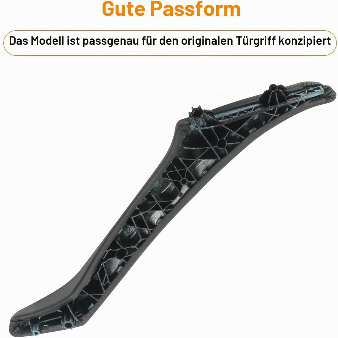 TTCR-II Kompatibel mit Türgriff BMW 5er F10/F11 Türgriff Innen Links Leder,Innentürgriff,Türgriffble