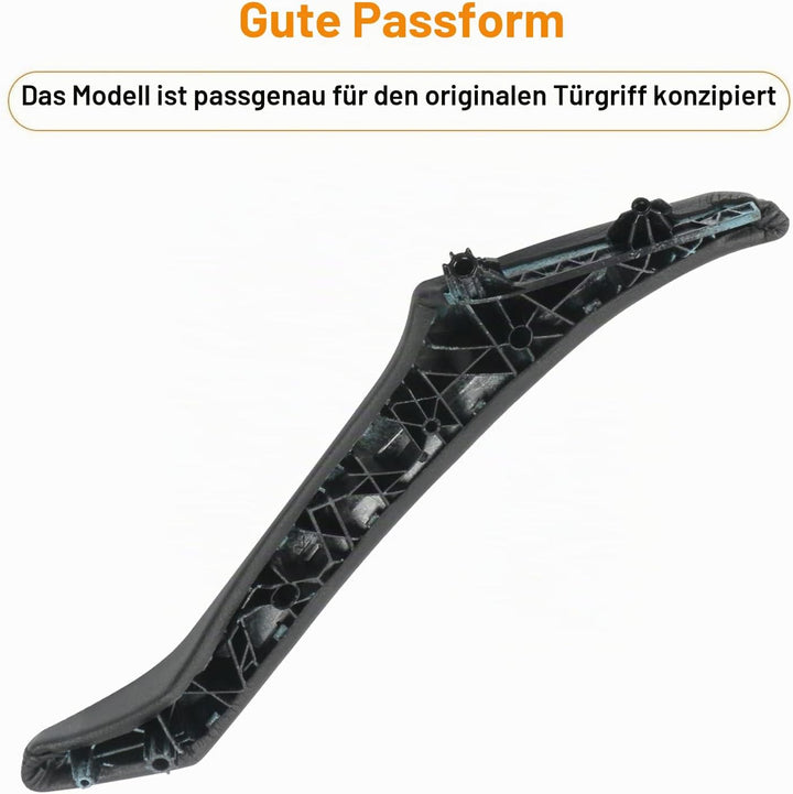 TTCR-II Kompatibel mit Türgriff BMW 5er F10/F11 Türgriff Innen Links Leder,Innentürgriff,Türgriffble