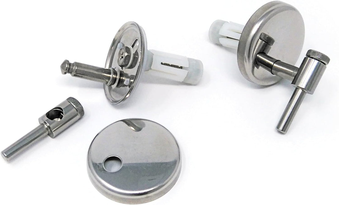 WC-SITZ | UNIVERSAL O FORM | EINSTELLBARER & ABNEHMBARER INOX SCHARNIER | KOMPATIBLER TOILETTENSITZ