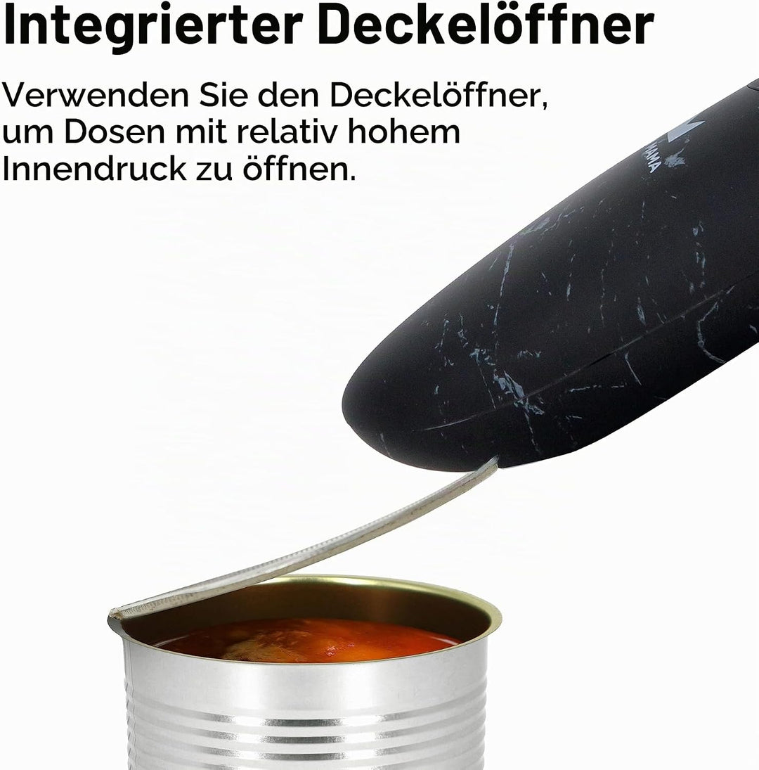 Elektrischer Dosenöffner Auto 2.0 von Kitchen Mama: Optimierte Klinge öffnet nahezu alle Dosen – aut