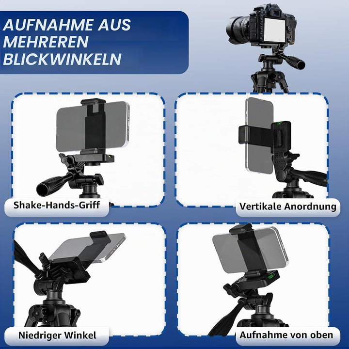 Tripod Camera Kamera Stativ, Stativ Kamera Kamerastativ, Verstellbares Mini stativ für DSLR &amp; Handy