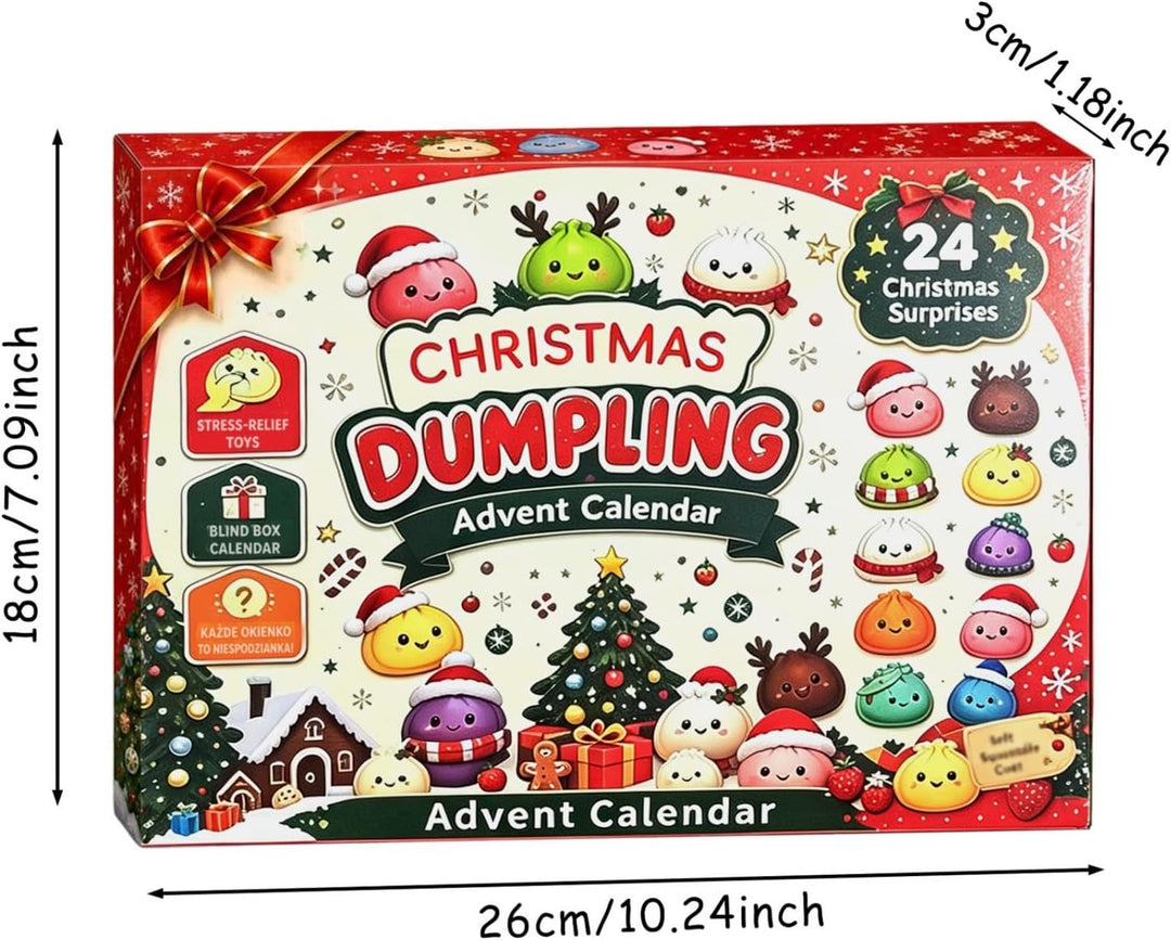 Squishy Adventskalender 2026 Weihnachtskalender 24 Tage Weihnachten