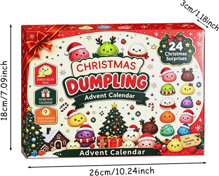 Squishy Adventskalender 2026 Weihnachtskalender 24 Tage Weihnachten