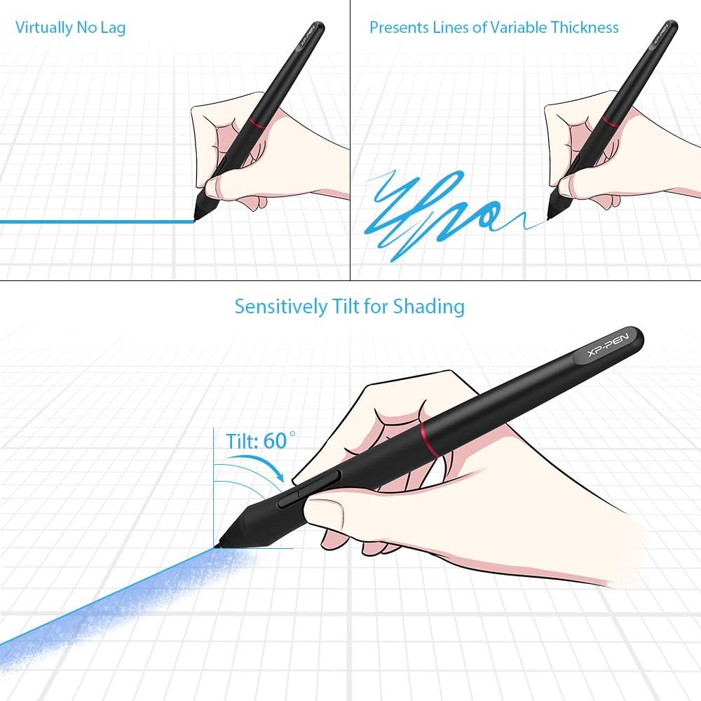 XP-PEN Artist 15.6 Pro Grafiktablett mit HD IPS Pen Display Tilt-Funktion mit Gratissoftware zum Ski