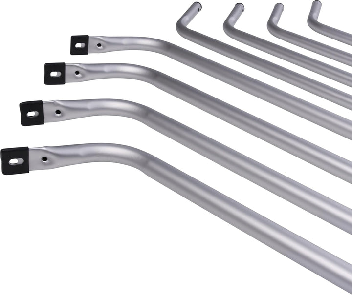 your GEAR Pole Set Windbreak - Aluminum Stangen für Sicht- und Windschutz, teleskopierbar, 100-180 c