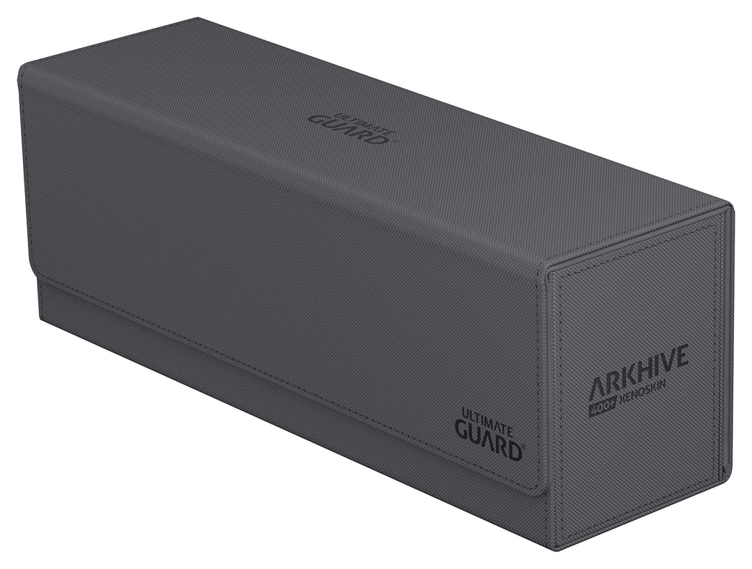 Ultimate Guard Arkhive 400+ XenoSkin Monocolor Kartenbox, Arkhive Monocolor 400+:Grau, Grau