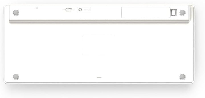 Hama Bluetooth Mini Tastatur Travel 400" für Tablets, kabellose Tastatur, QWERTZ DE Layout weiss Min