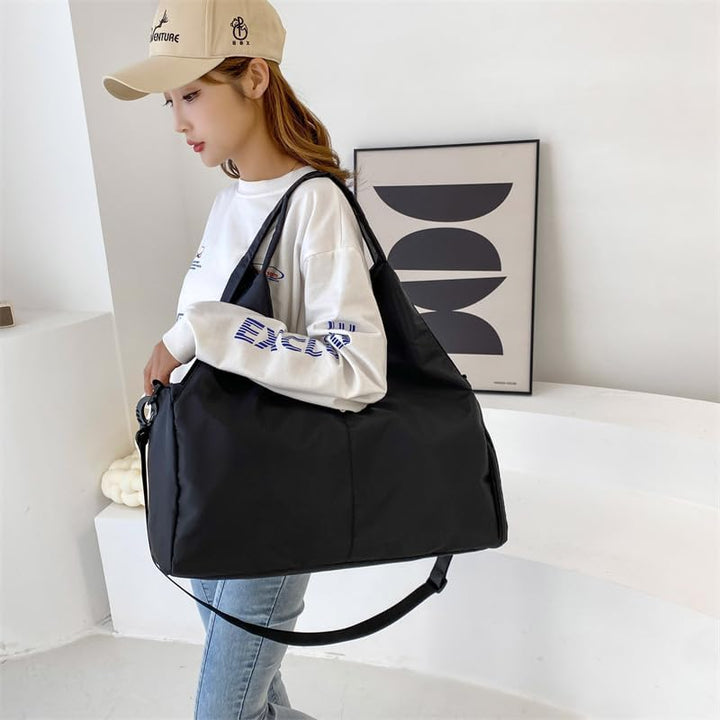 Sporttasche, Reisetasche mit Schuhfach &amp; Nassfach, Gross Gym Tasche für Damen und Herren, wasserdich