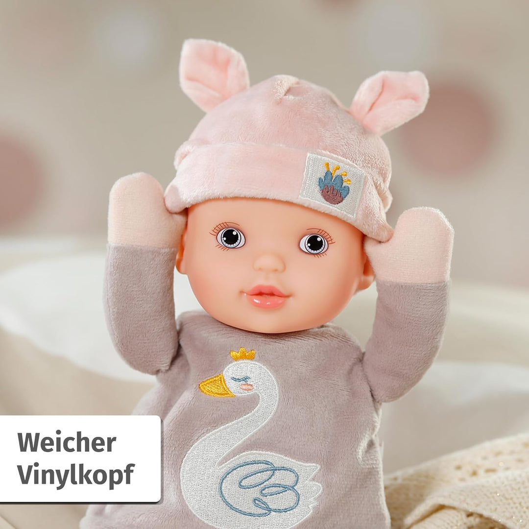 Baby Annabell for Babies Sweetie Mauve 30cm, weiche 30cm grosse Puppe aus Stoff mit integrierter Ras