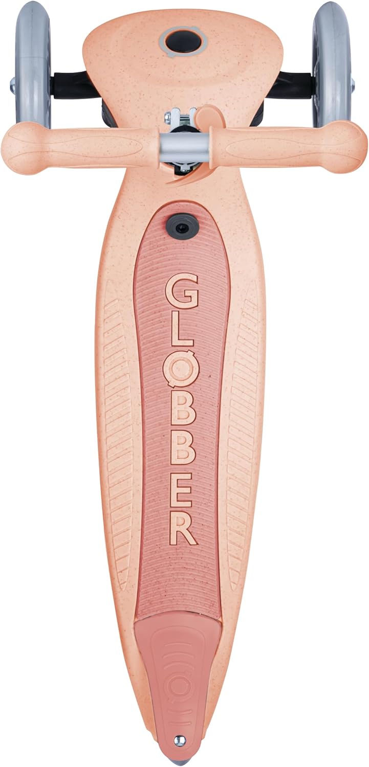 GLOBBER GO-UP Foldable Plus ECO – 3 in 1 Dreirad, Laufrad und Scooter, 120/80 mm, 3-rädrig, höhenver